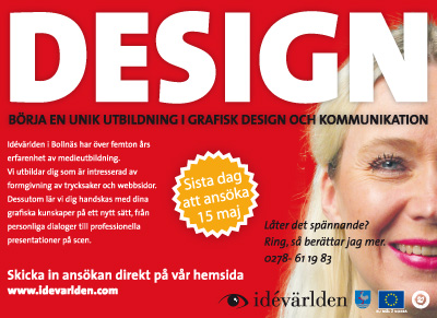 Annons för Idévärlden