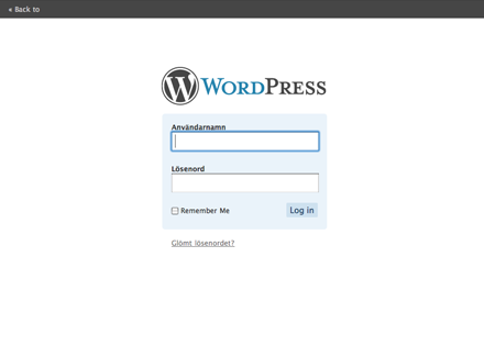 Wordpress 2.5