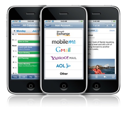 iphone3g_trio Tre Iphone 3G